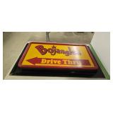 Bojangles Drive-thru Sign 36 By 22 Overall