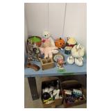 Swan Planters Figurines Cabbage Patch Doll Etc