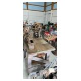 Metal Lathe 40 In Overall With Table And Extra