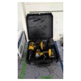 Dewalt Battery Operated Drill With Charger Etc