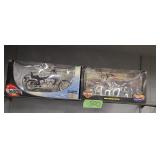 Pair Of Hot Wheels Harley-davidson Motorcycles