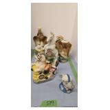 Vintage Figural Whiskey Bottles