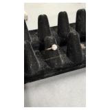 Ladies 14k Gold Tested Ring With One Carat