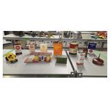 Vintage Small Oil Cans And Toys As Shown