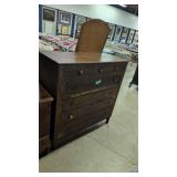 Antique Sheraton 7 Drawer Dresser
