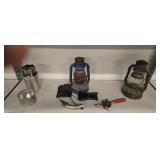 Lanterns Camp Stove Etc As Shown