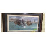 Limited Edition Artist Signed Print Coming Rain
