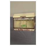 Vintage Kelly Nuts Countertop Display Case 15 In