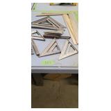 Lot Of Carpenters Squares As Shown