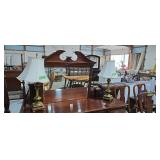 Pair Of Brass Table Lamps
