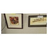 Pair Of Artists Signed Limited Edition Prints By