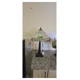 Modern Tiffany Style Lamp 23 Inches Tall