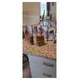 Pair Of Antique Carved Soapstone Bookends And