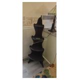 Corner Whatnot Shelf 45 In Tall