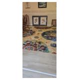 Floral Rug 94 X 120