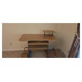 Roll Around Computer Desk 45 In Long