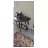 Small Drop Leaf Table With Rope Turned Legs