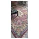 Large Oriental Room Size Rug With Two Small Rugs