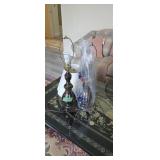 Pair Of Modern Brass Table Lamps