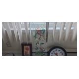 Wind Catcher Mohawk Clock And Picture Frame