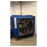 Quiet Cool Large Shop Cooling Fan Working Shape