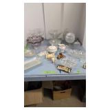 Lot Of Crystal Glassware