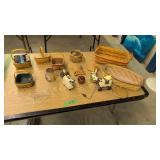 Longaberger Baskets Decorative Items As Shown