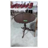 Mahogany Pie Crust Top Table