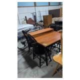 Dining Room Table With Four Table Leaves And