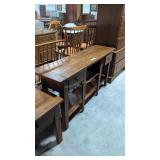Ethan Allen Oak Hall Table 58 In Long
