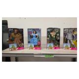 Four Wizard Of Oz Dolls