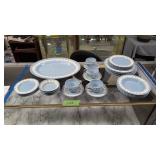Set Of Wedgewood Embossed Queenswear China Has