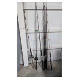 Fishing rods and reels