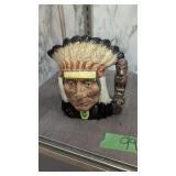 Royal Doulton Toby Mug The North American Indian