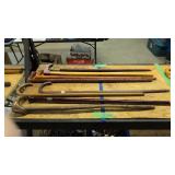 8 Walking Sticks / Canes