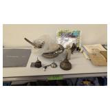 Oil Cans Silverware Books Etc