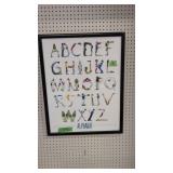 Abc Alphabet Print By Doug Keith