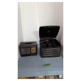 Vintage Tabletop Radio And Record Player