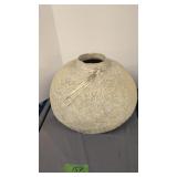 Sandra Kunkel Contemporary Clay Style Indian Pot