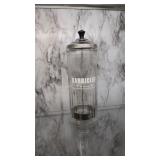 Barbicide Disinfectant Barbers Jar With Lid 11.5