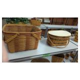 Two Longaberger Baskets As Shown