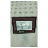 Artist Signed Print Study For Early Fall