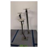 Three Handcrafted Contemporary Metal