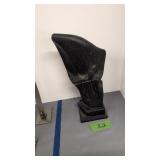 Vintage Stone Abstract Sculpture Statue 15 In