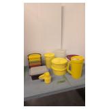 Lot Of Vintage Tupperware Items