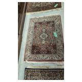 Vintage Oriental Throw Rug 26 In 54 In