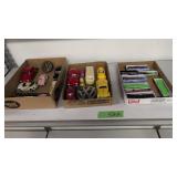 Box Of Pen Knives And Toy Cars