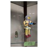 Vintage Toy Robot 9.25 In Tall
