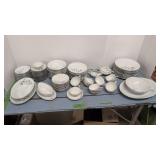 Set Of Noritake China Ivyne Pattern