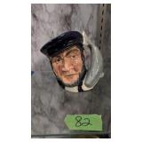 Royal Doulton Tobymug Captain Ahab 6.5 In